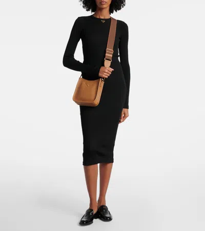 Prada Mini Leather Shoulder Bag