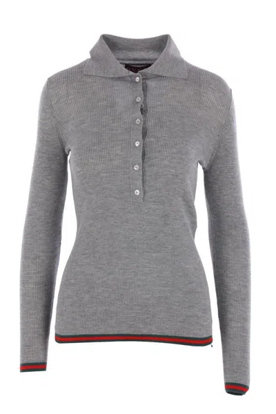 Gucci Sweaters In Gray
