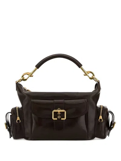 Chloé Chloe Chocolate Leather Camera Bag Handbag