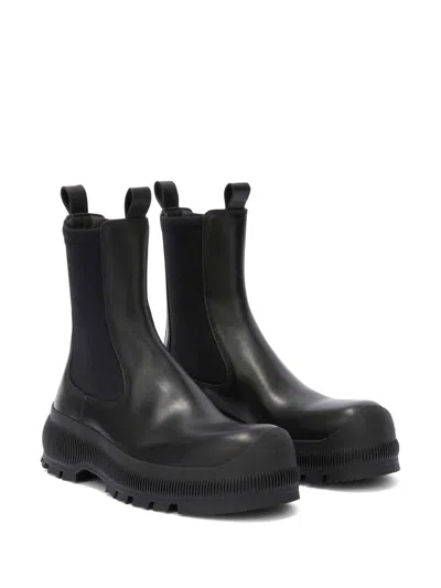 Jil Sander 35mm Leather Ankle Boots