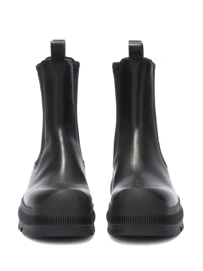 Jil Sander 35mm Leather Ankle Boots