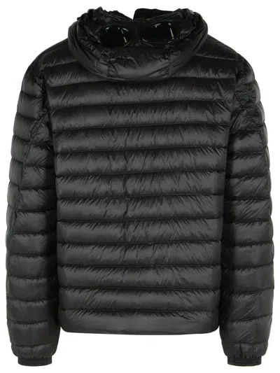 C.p. Company C. P. Company `d. D. Shell Goggle` Padded Jacket In Black