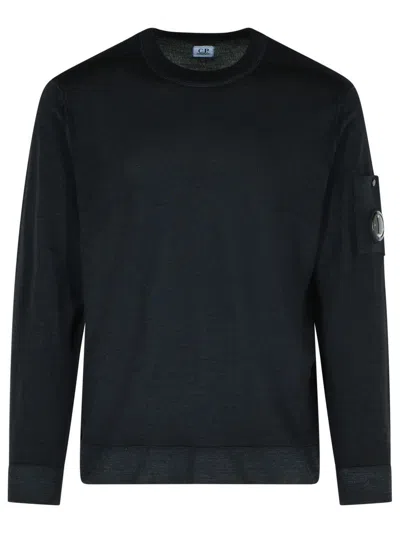 C.p. Company C.p.company Cotton Crew-neck Sweatshirt In Black