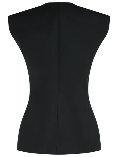 Rohe Róhe Sleeveless Blouse In Black