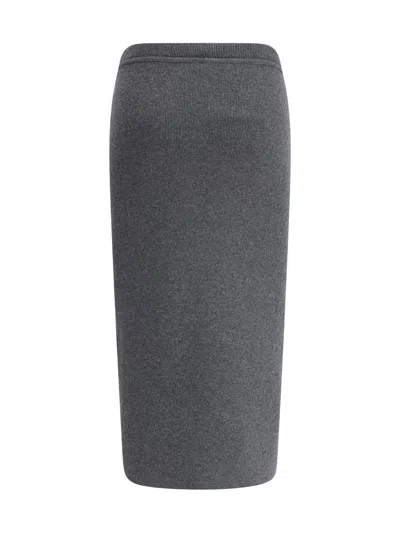 Tom Ford Women Cashmere Skirt In Gray