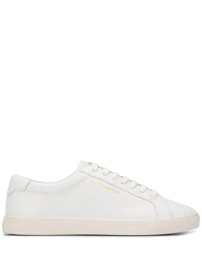 Saint Laurent Andy Leather Sneakers