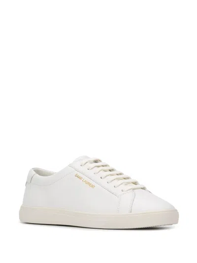 Saint Laurent Andy Leather Sneakers