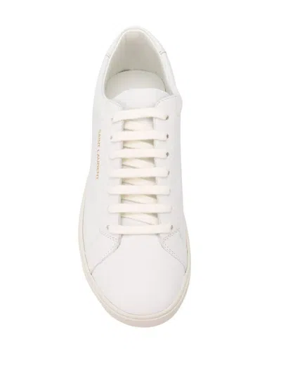 Saint Laurent Andy Leather Sneakers