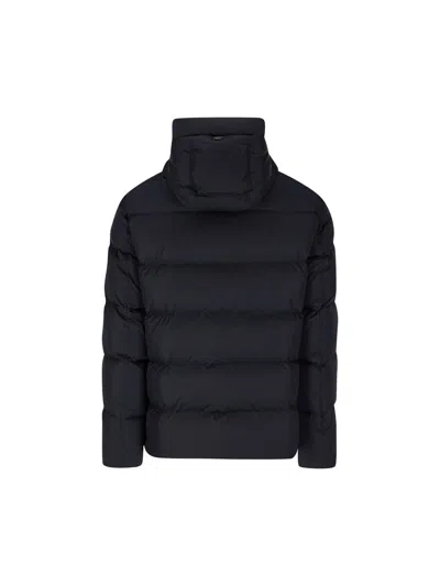 Herno Bomber Jacket In Nylon Chamonix In Black