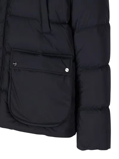 Herno Bomber Jacket In Nylon Chamonix In Black