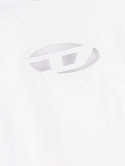 Diesel T-buxt Boxy T-shirt In White