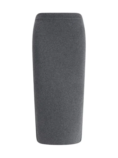 Tom Ford Women Cashmere Skirt In Gray