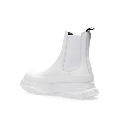 Alexander Mcqueen Leather Chunky Sole Sneakers Women