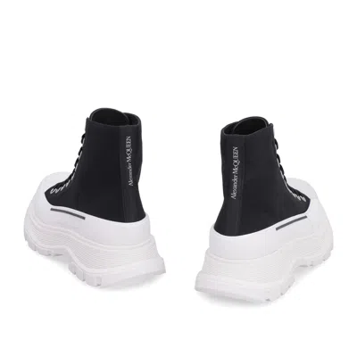 Alexander Mcqueen Tread Slick Lace-up Ankle Boots