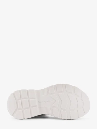 Alexander Mcqueen Thread Slick Mary Jane Denim Sneakers In Blue