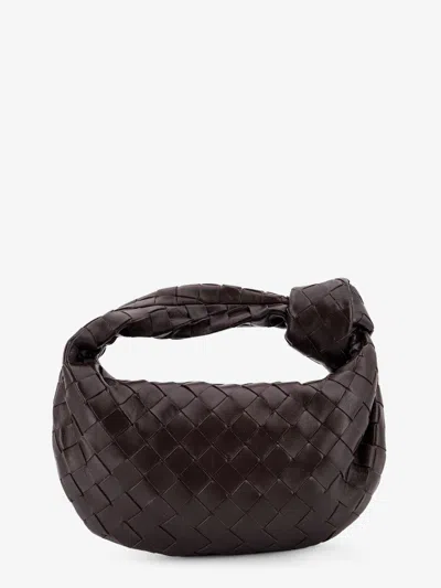 Bottega Veneta Women Mini Jodie Leather Handbag With Intrecciato Motif