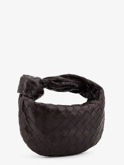 Bottega Veneta Women Mini Jodie Leather Handbag With Intrecciato Motif