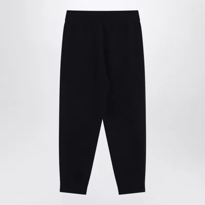 Burberry Navy Blue Cashmere-blend Jogging Pants