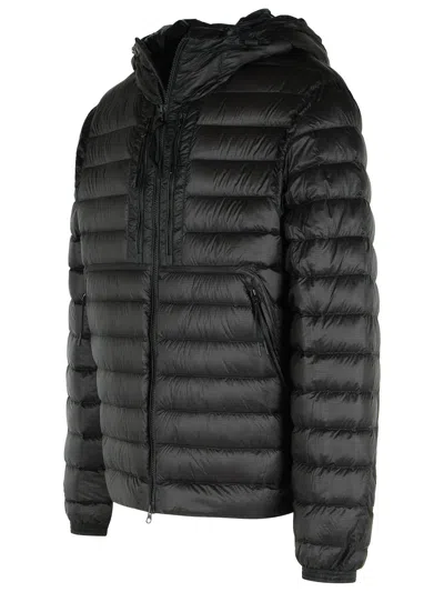 C.p. Company C. P. Company `d. D. Shell Goggle` Padded Jacket In Black