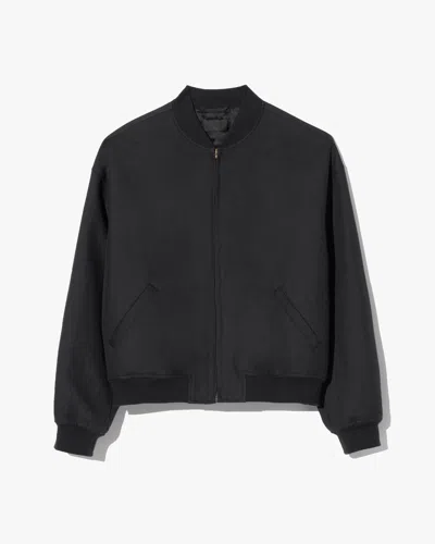 Nili Lotan Drava Leather Jacket In Black