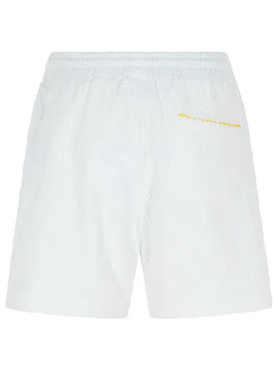 Casablanca Terry Shorts Monogram Blanc In White