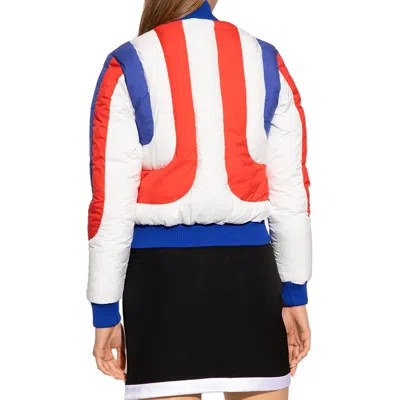 Casablanca Zip-fastening Padded Jacket In White