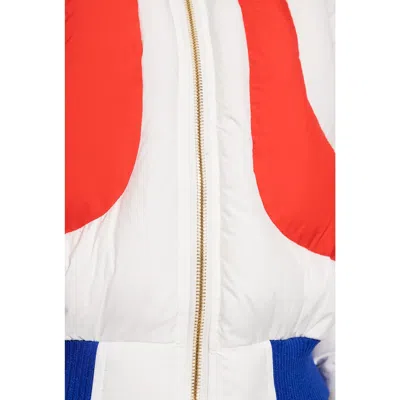 Casablanca Zip-fastening Padded Jacket In White