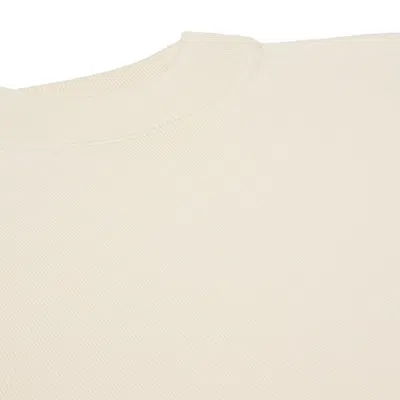 Celine Triomphe Wool Sweater Men In White
