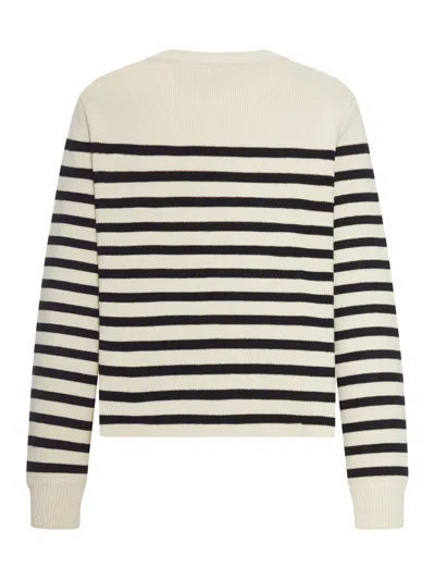 Celine Women Triomphe Cashmere And Wool Sweater