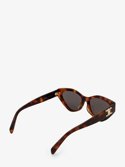 Celine Women Triomphe 17 Acetate Sunglasses In Nude