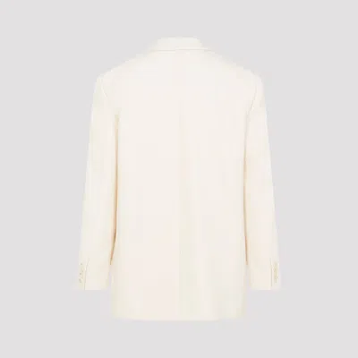 Celine Wool Suit With Belt Loops And Padded Shoulders