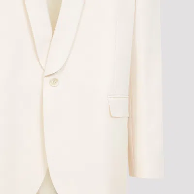Celine Wool Suit With Belt Loops And Padded Shoulders