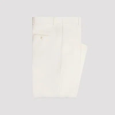 Celine Wool Suit With Belt Loops And Padded Shoulders