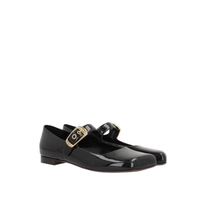 Chloé Polly Mary-jane Ballet Flats In Patent Leather In Multi