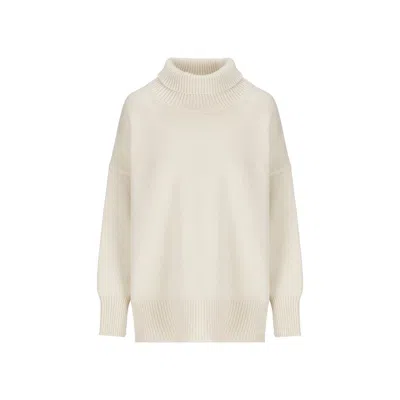 Chloé Chloe Cashmere Turtleneck Sweater Women In Neutral