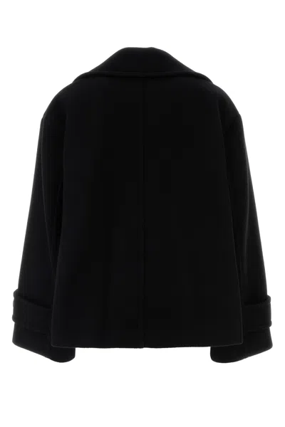 Chloé Double-breasted Notched Lapels Jacket Pockets