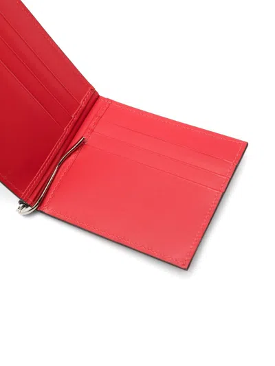Christian Louboutin Mooncrest Calfskin Bifold Wallet With Money Clip