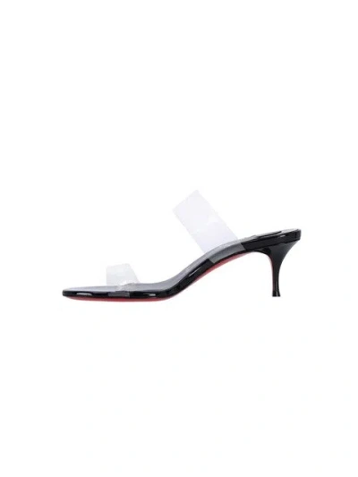 Christian Louboutin Women Just Nothing' Sandals In Transparent