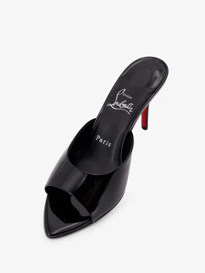 Christian Louboutin Women Miss Z Mule 80 Patent Leather Sandals