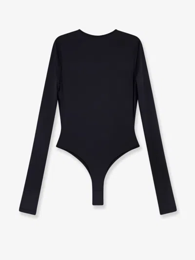Diesel Women Angelina-utlt Nylon Bodysuit In Brown