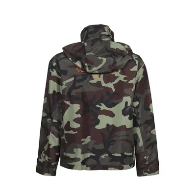 Dolce & Gabbana Camouflage Jacket Men In Brown