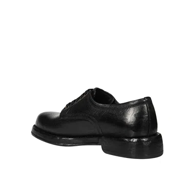 Dolce & Gabbana Leather Derbies Men In Black