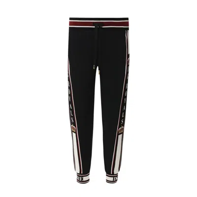 Dolce & Gabbana Drawstring Sweatpants In Black