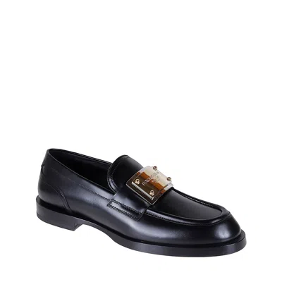 Dolce & Gabbana Dolce&gabbana Leather Loafers In Multi