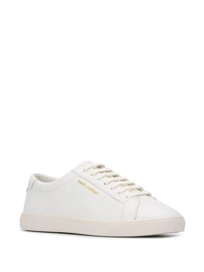 Saint Laurent Andy Leather Sneakers