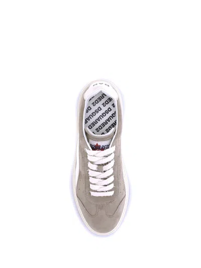 Dsquared2 Urban Edge Suede Sneakers In Neutral