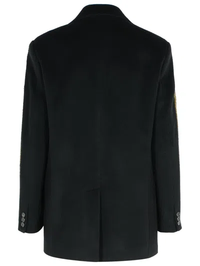 Etro Blazer In Black Cashmere Blend Women In Black