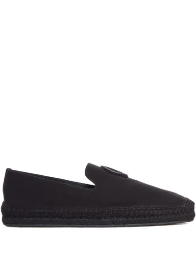 Christian Louboutin Men Nanou Mooncrest Ivy Flat Canvas