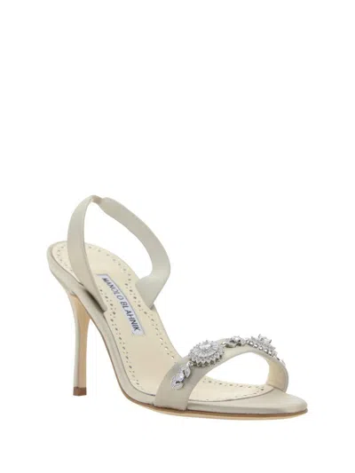 Manolo Blahnik Sandals In Multi