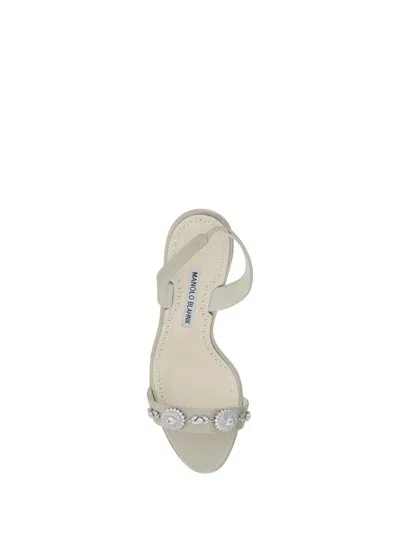 Manolo Blahnik Sandals In Multi